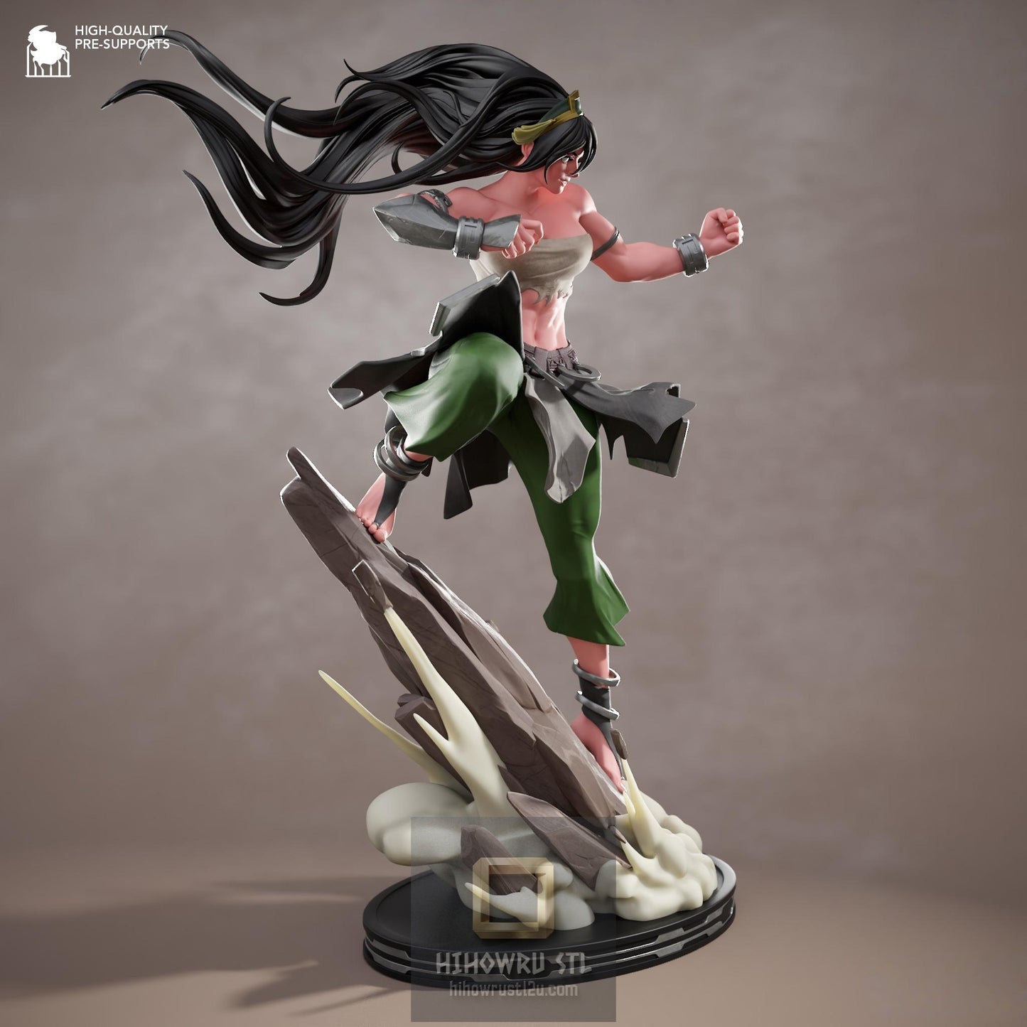 5477 Toph Bei Fong - Avatar the Last Airbender - STL 3D Print Files