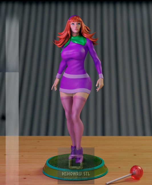 5031 Daphne Blake NSFW - Scooby-Doo - STL 3D Print Files