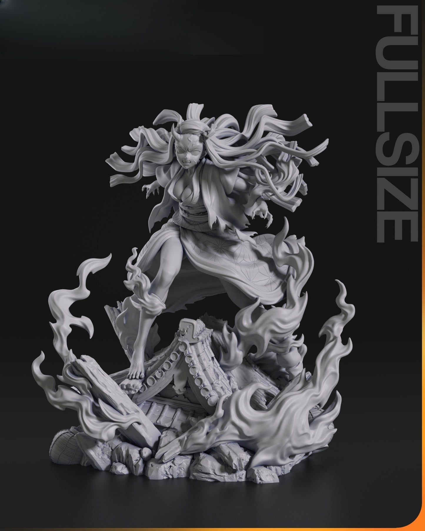 3255 Nezuko Kamado - Kimetsu no Yaiba - STL 3D Print Files