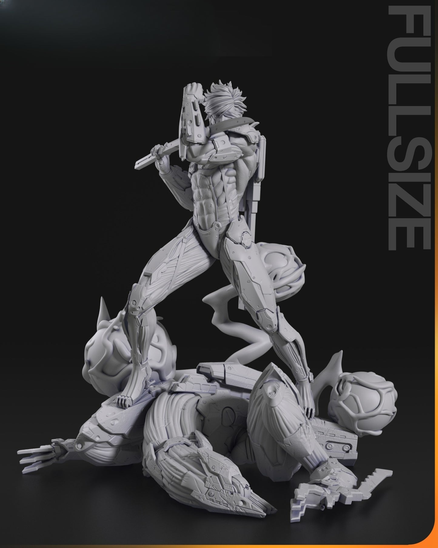 3658 Raiden - Metal Gear - STL 3D Print Files