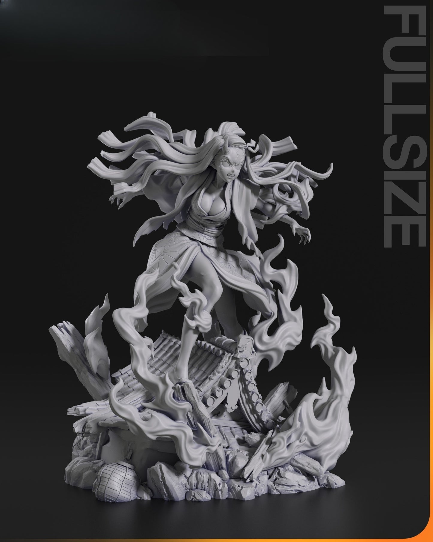 3255 Nezuko Kamado - Kimetsu no Yaiba - STL 3D Print Files