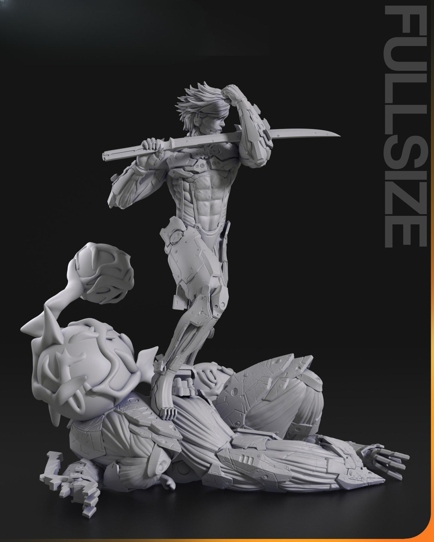 3658 Raiden - Metal Gear - STL 3D Print Files
