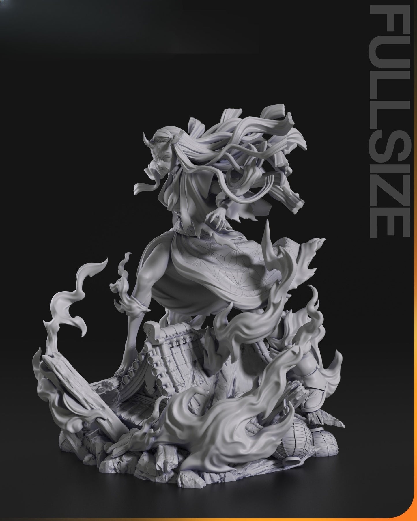 3255 Nezuko Kamado - Kimetsu no Yaiba - STL 3D Print Files