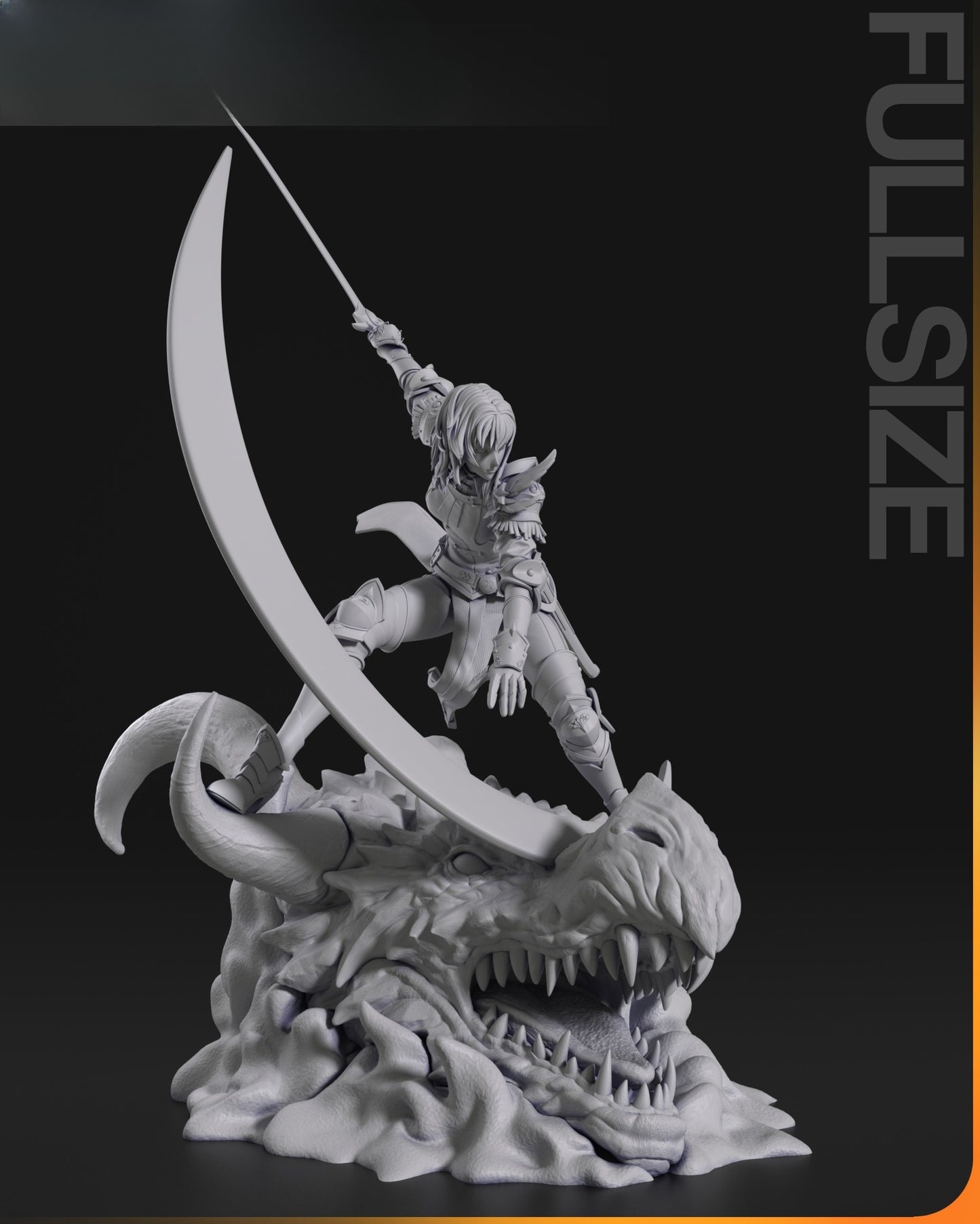3570 Cha Hae-In - Solo Leveling - STL 3D Print Files