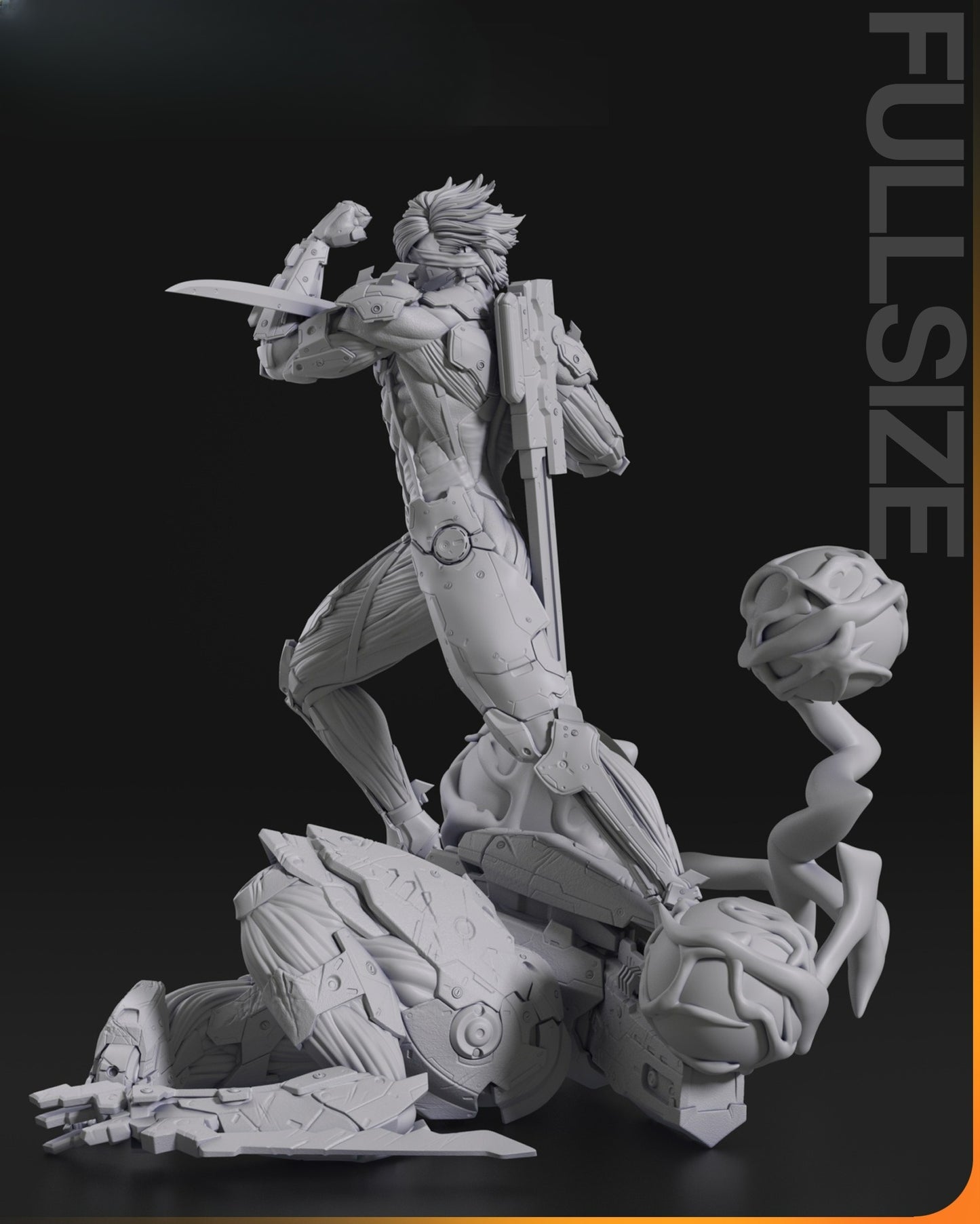 3658 Raiden - Metal Gear - STL 3D Print Files