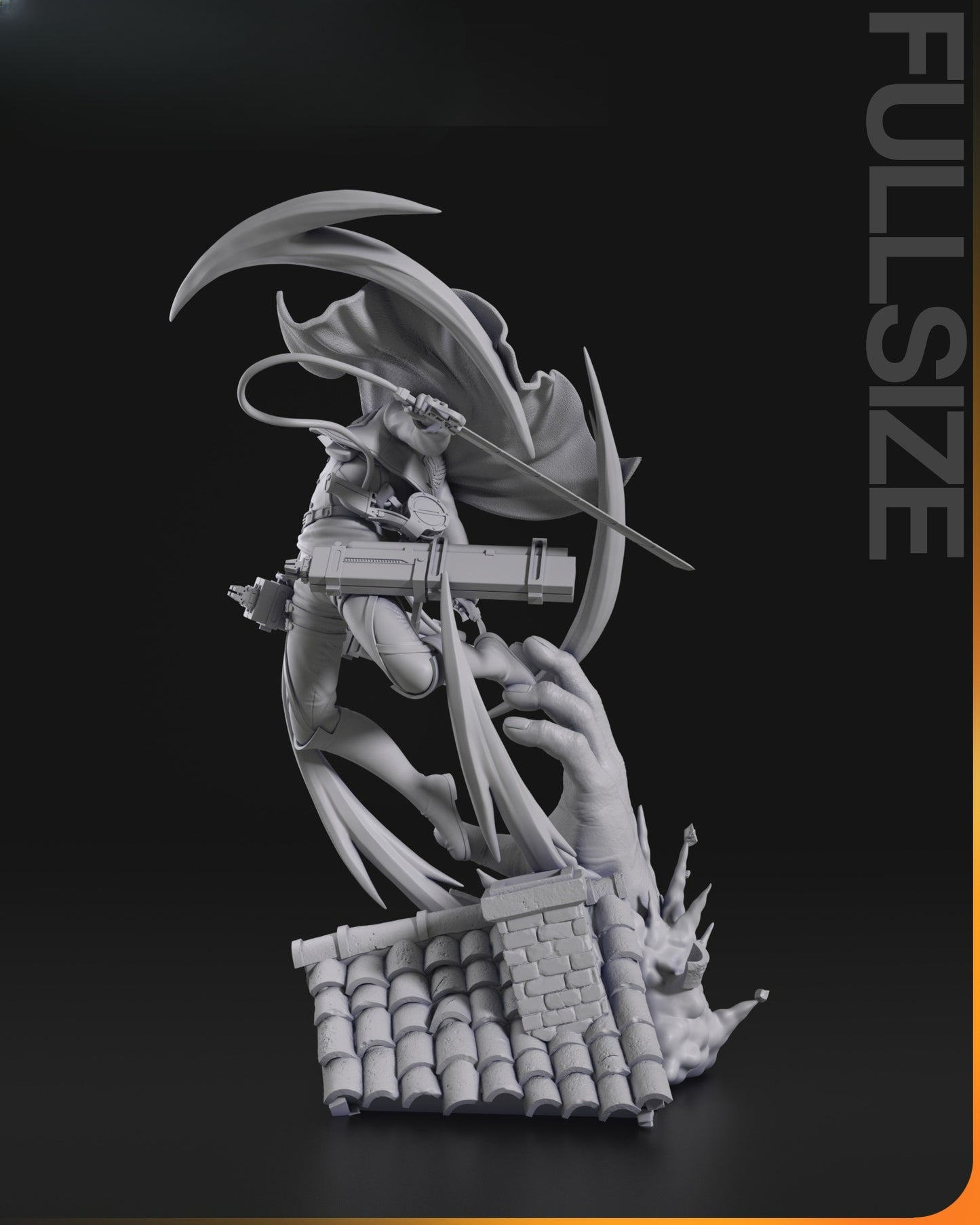 2865 Levi Ackerman - Attack on Titan - STL 3D Print Files