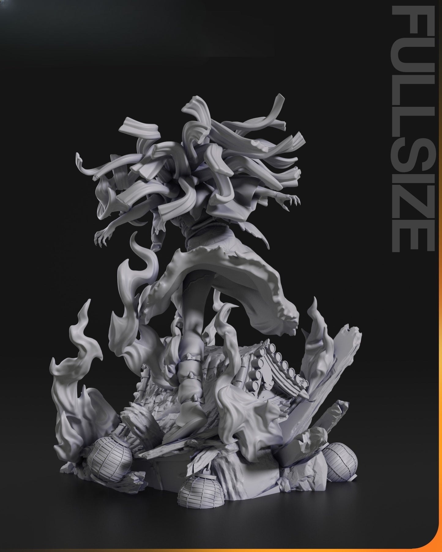 3255 Nezuko Kamado - Kimetsu no Yaiba - STL 3D Print Files