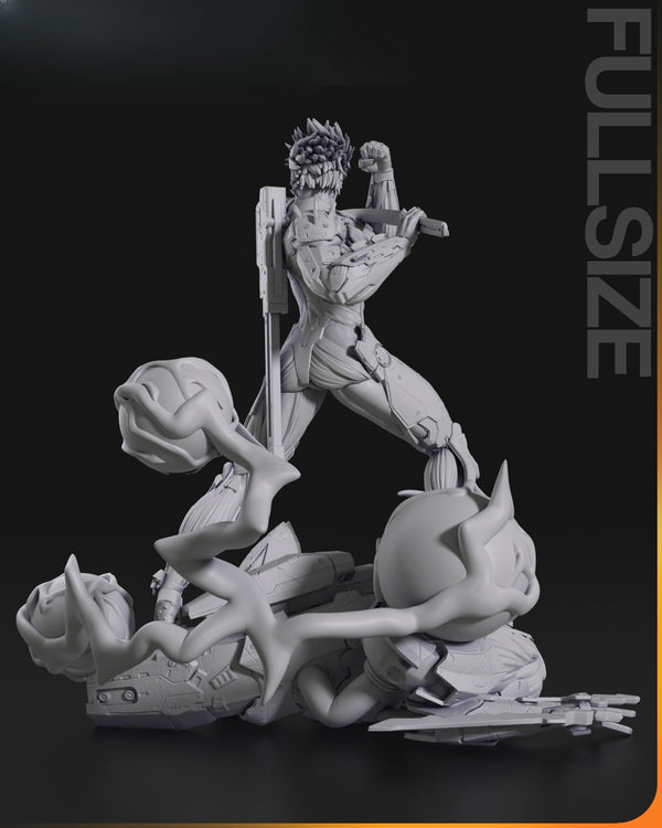 3658 Raiden - Metal Gear - STL 3D Print Files – My Stl