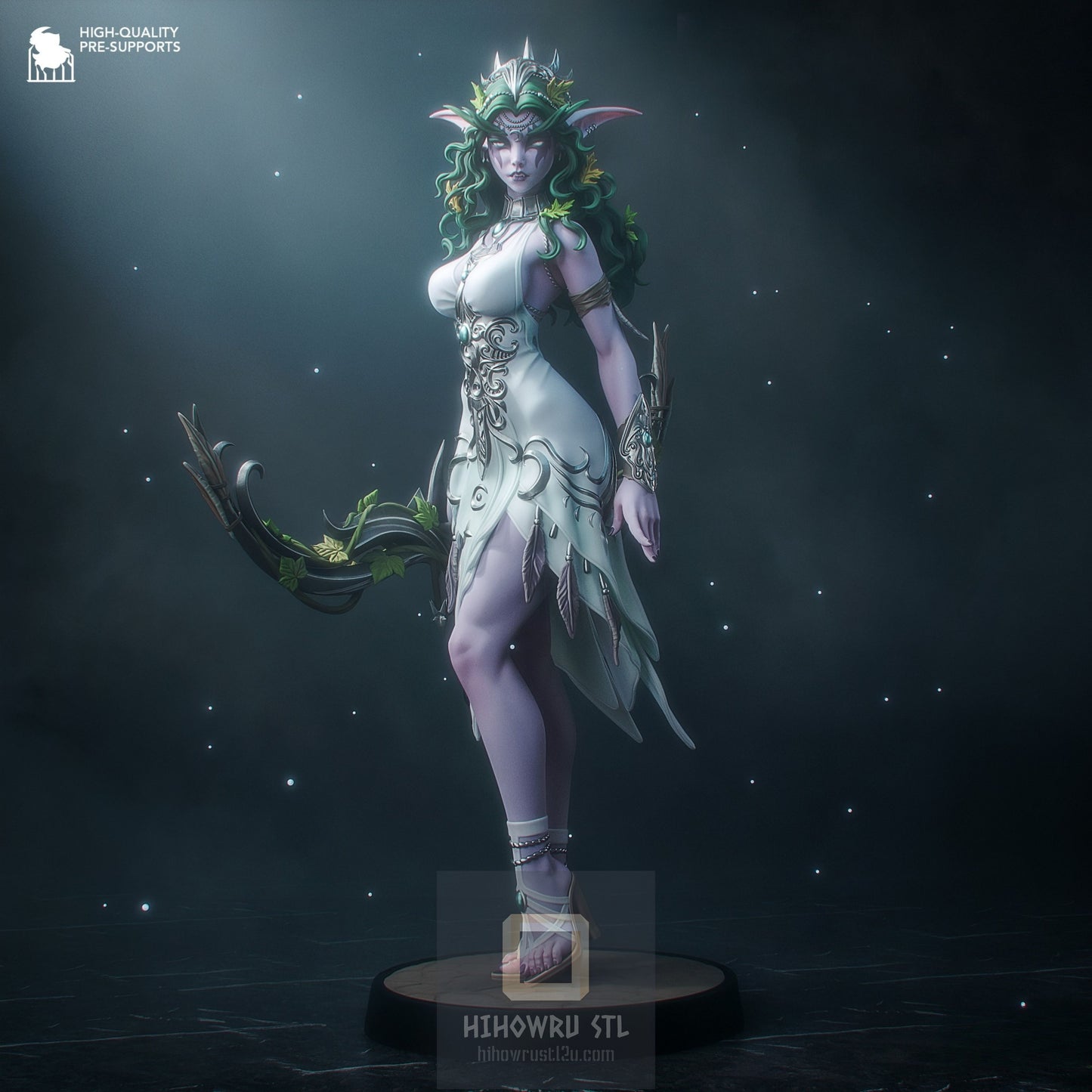 4435 Tyrande Whisperwind - WORLD OF WARCRAFT - STL 3D Print Files