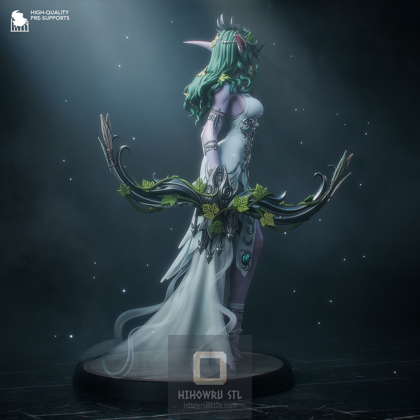 4435 Tyrande Whisperwind - WORLD OF WARCRAFT - STL 3D Print Files
