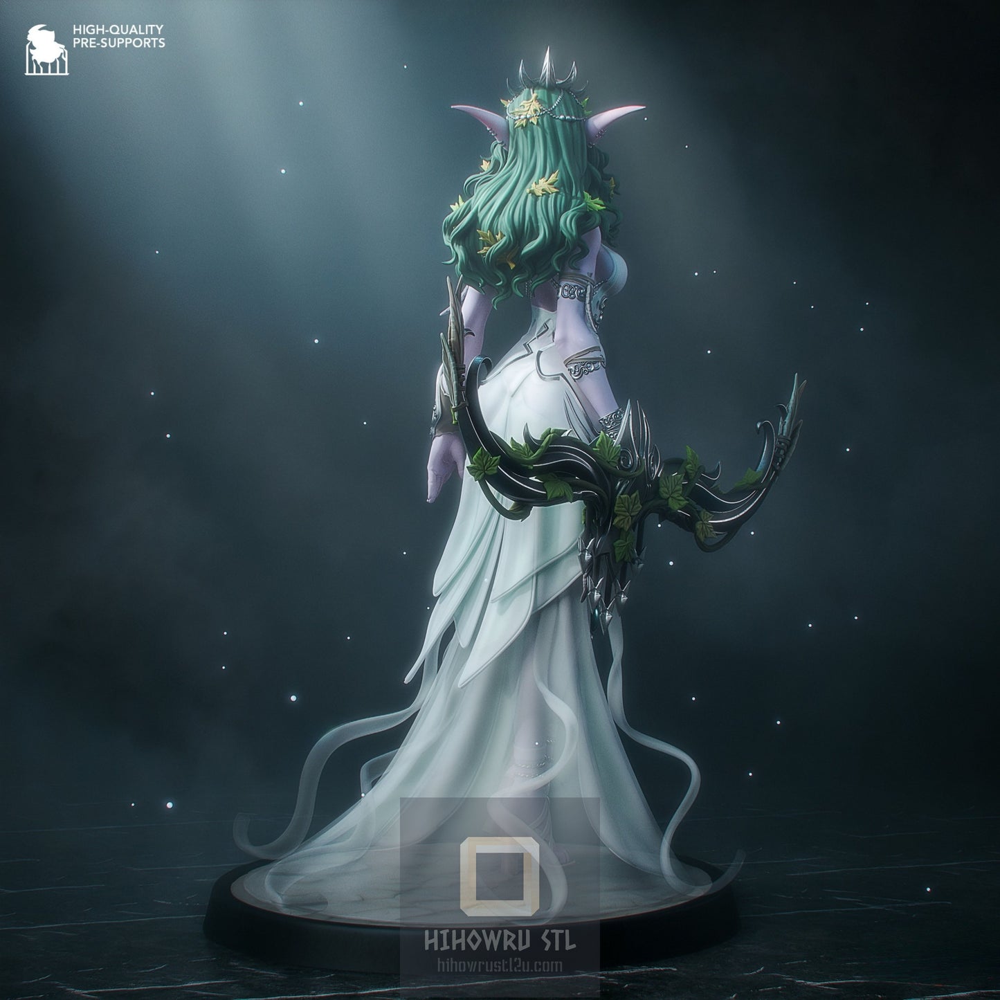 4435 Tyrande Whisperwind - WORLD OF WARCRAFT - STL 3D Print Files