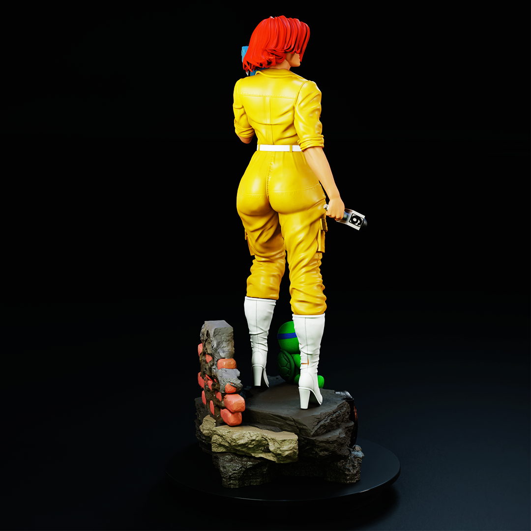 2751 April O'Neil NSFW - TMNT - STL 3D Print Files