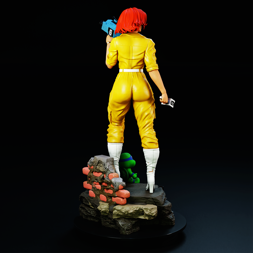 2751 April O'Neil NSFW - TMNT - STL 3D Print Files
