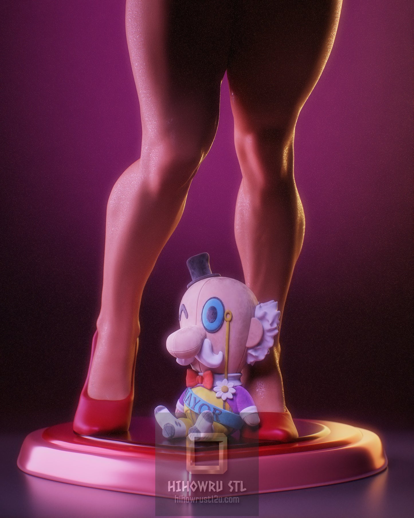 5420 Sara Bellum NSFW - Powerpuff Girls - STL 3D Print Files