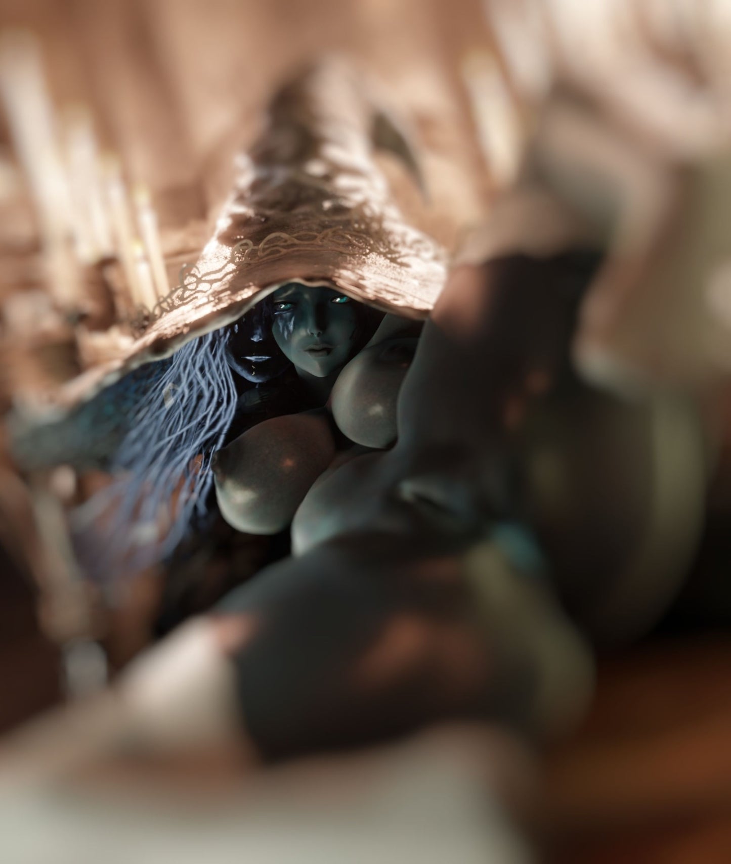 4208 Ranni the Witch NSFW - Elden Ring  - STL 3D Print Files X 3D Animations