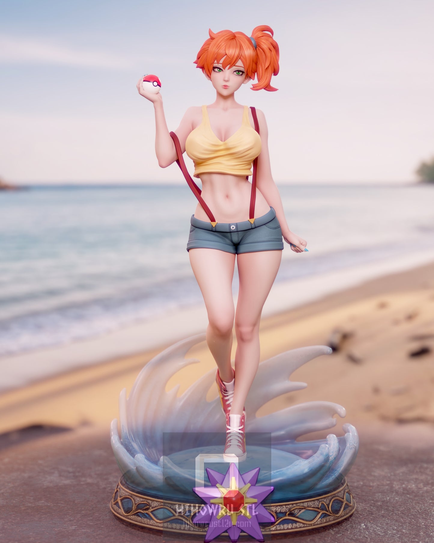 4908 Misty NSFW - Pokemon - STL 3D Print Files