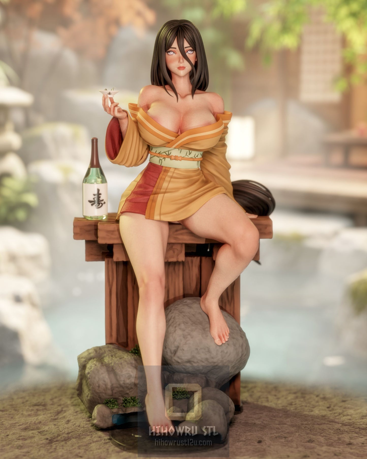 5075 Hanabi Hyūga NSFW - Naruto - STL 3D Print Files