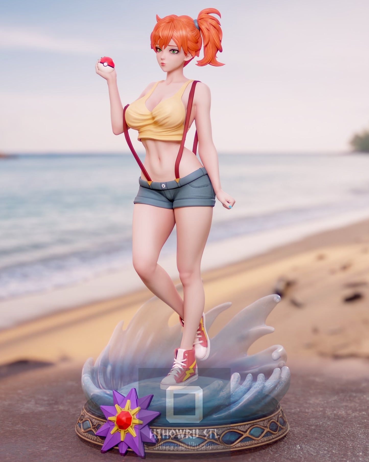 4908 Misty NSFW - Pokemon - STL 3D Print Files