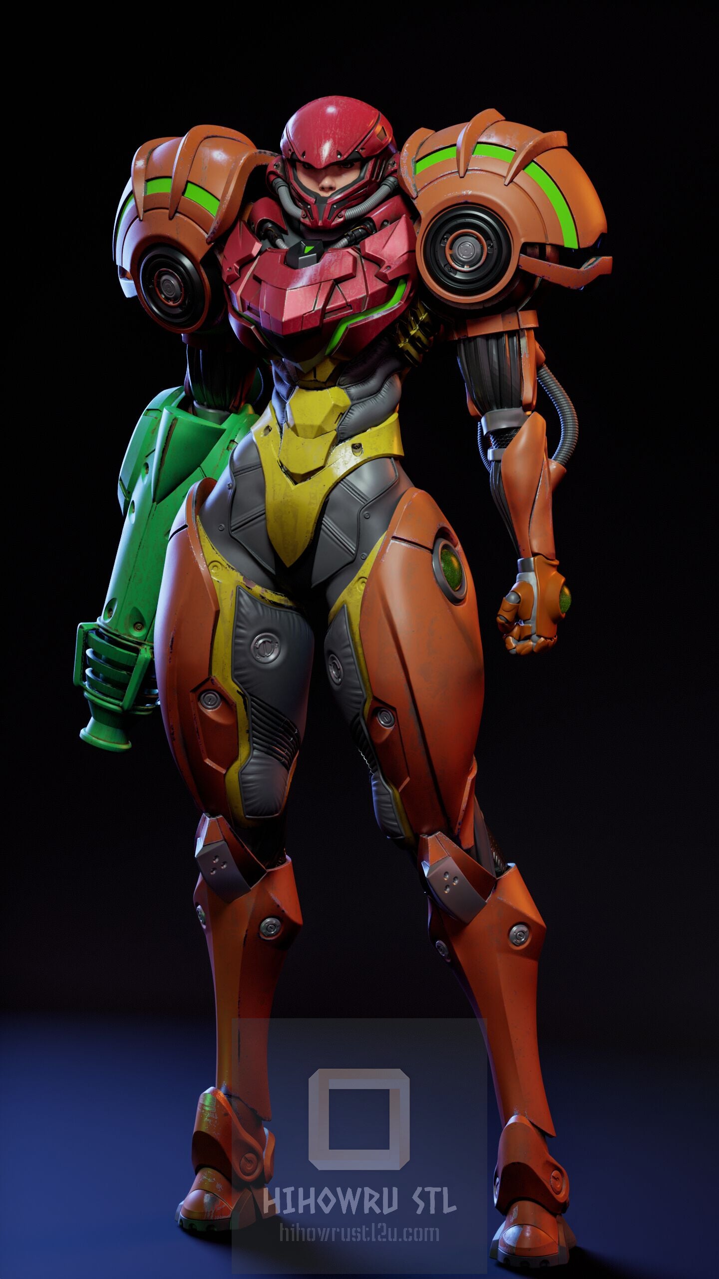 4830 Samus Aran - Metroid - STL 3D Print Files