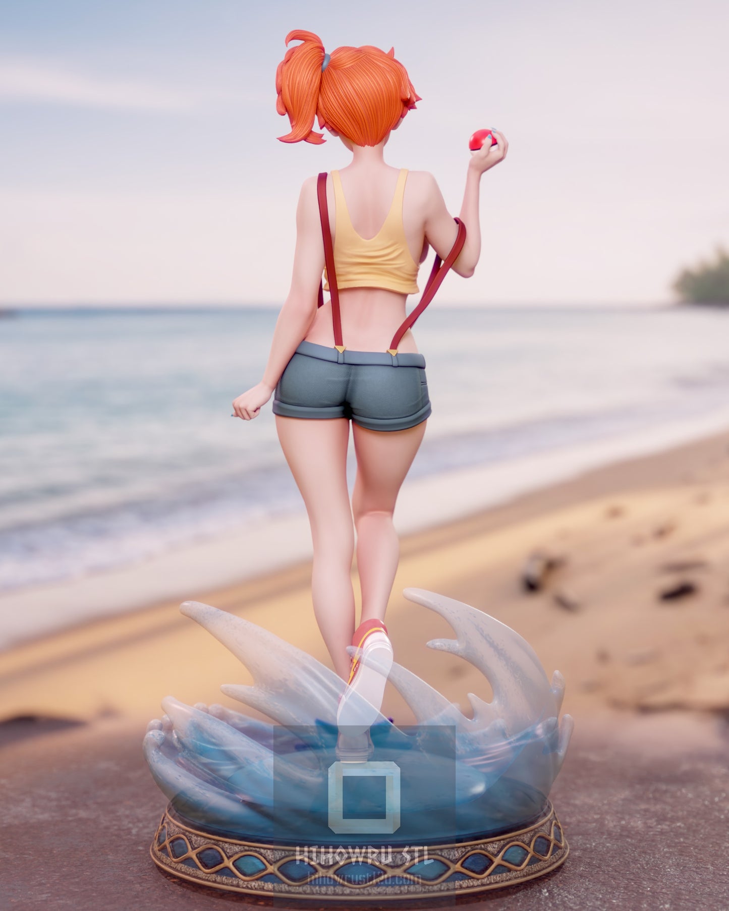 4908 Misty NSFW - Pokemon - STL 3D Print Files