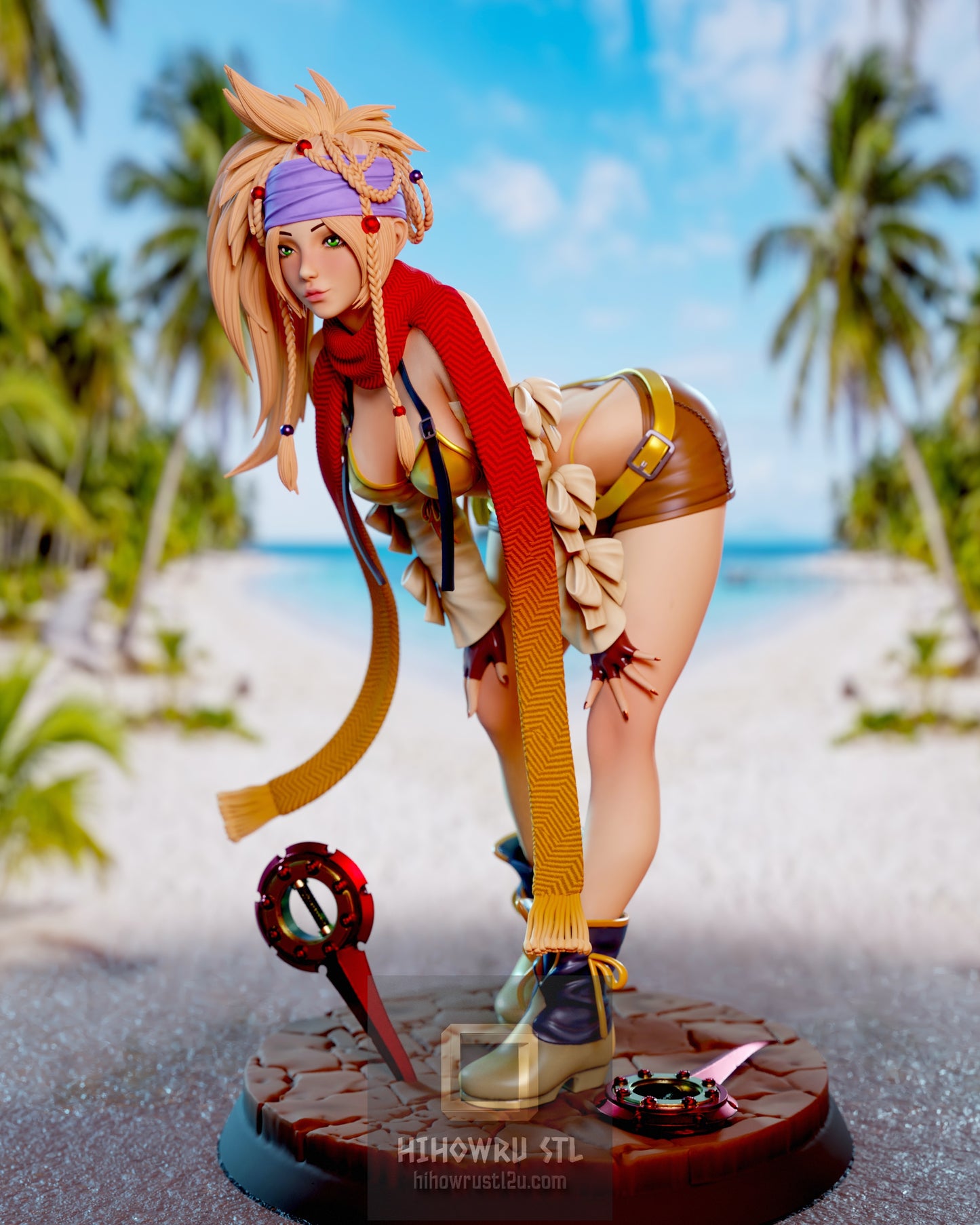 5246 Rikku NSFW - Final Fantasy X - STL 3D Print Files