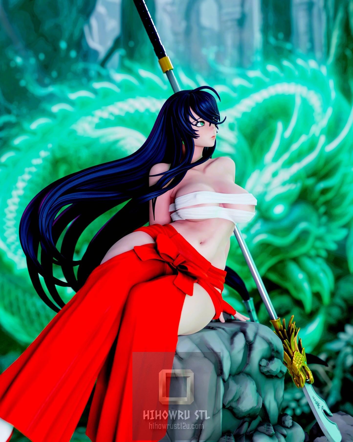 5479 Unchou Kan-u NSFW - Ikkitousen - STL 3D Print Files