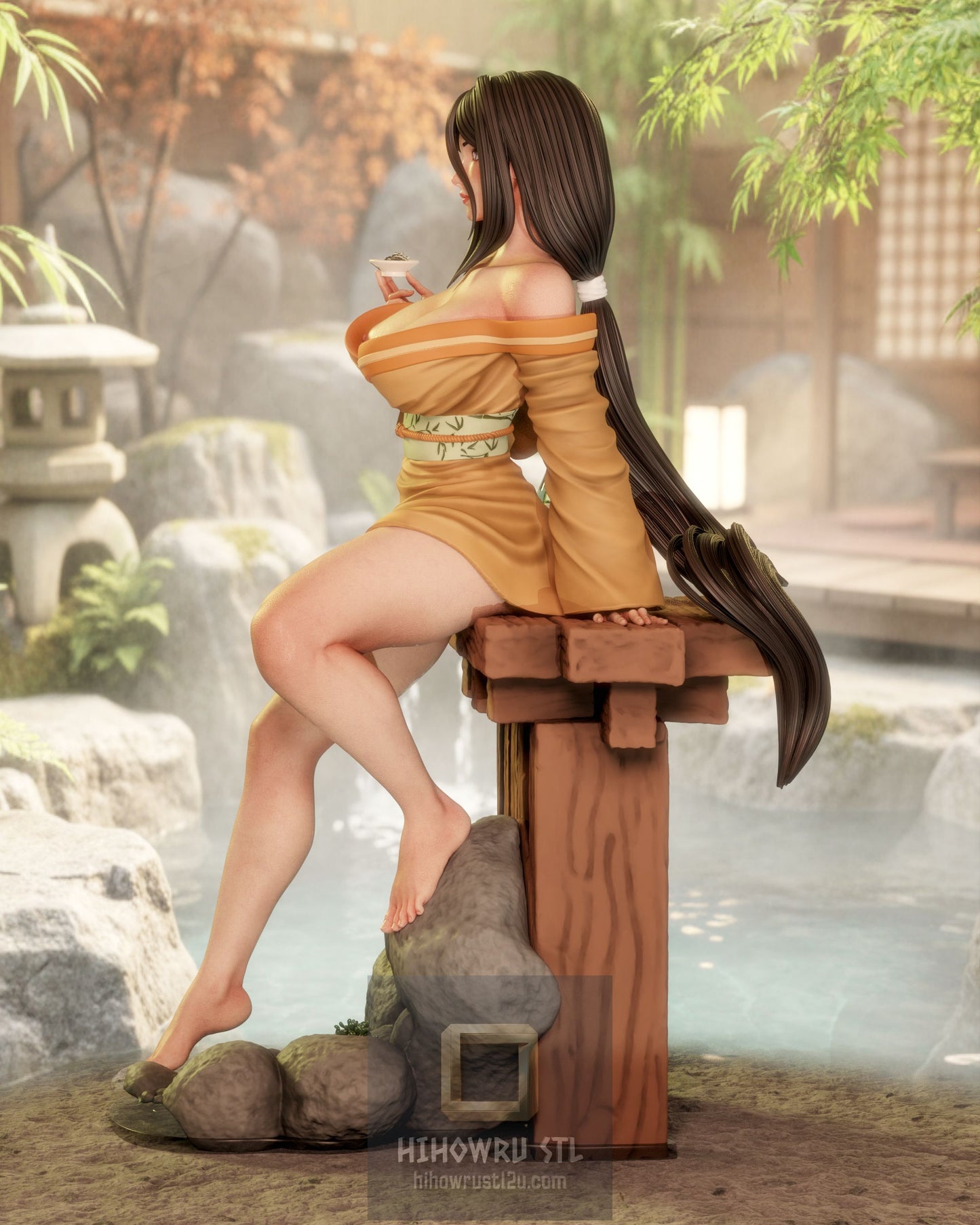 5075 Hanabi Hyūga NSFW - Naruto - STL 3D Print Files