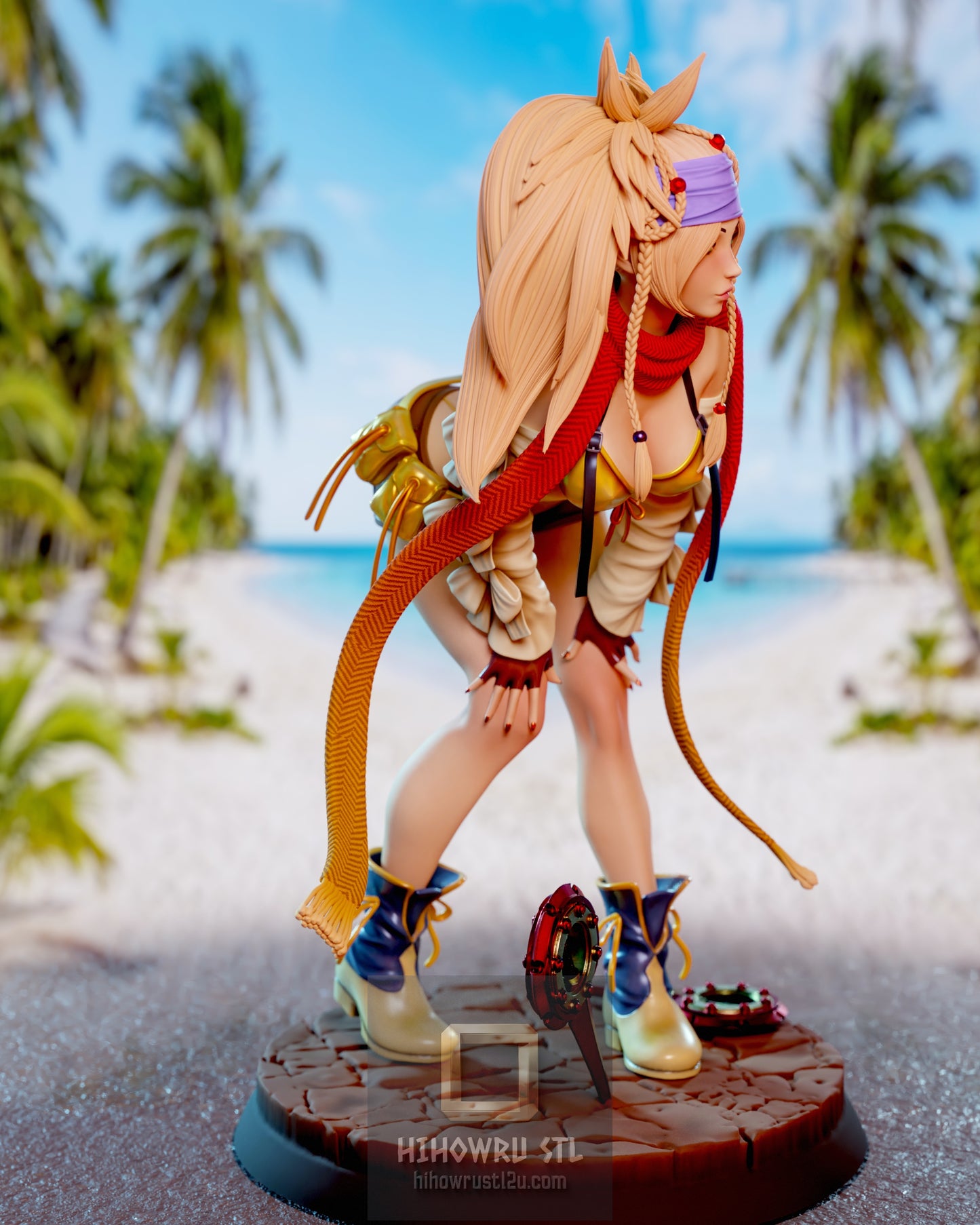 5246 Rikku NSFW - Final Fantasy X - STL 3D Print Files