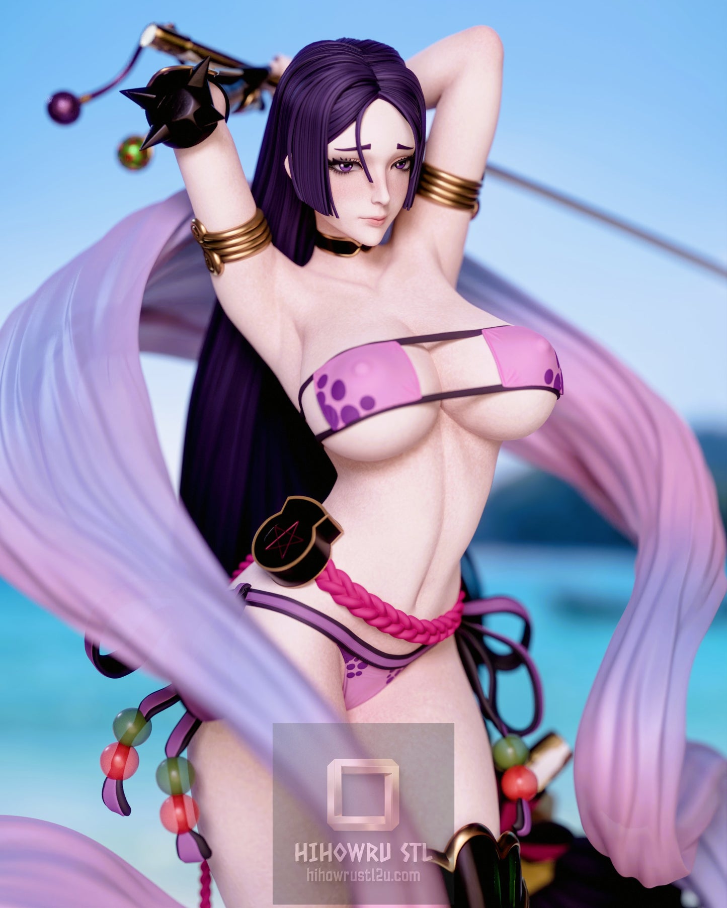 5082 Minamoto no Raikō NSFW - Fate/Grand Order - STL 3D Print Files