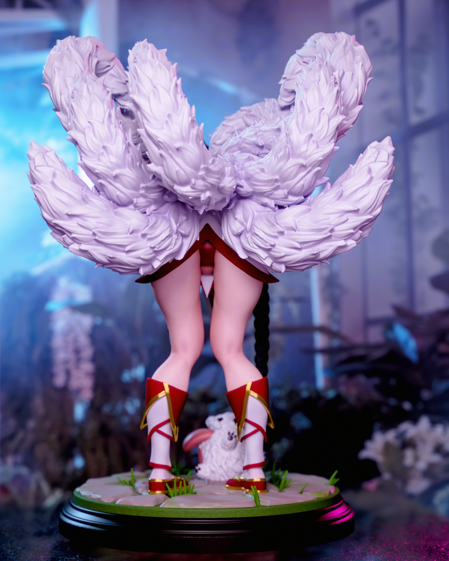 5051 Arcana Ahri NSFW - League of Legends - STL 3D Print Files