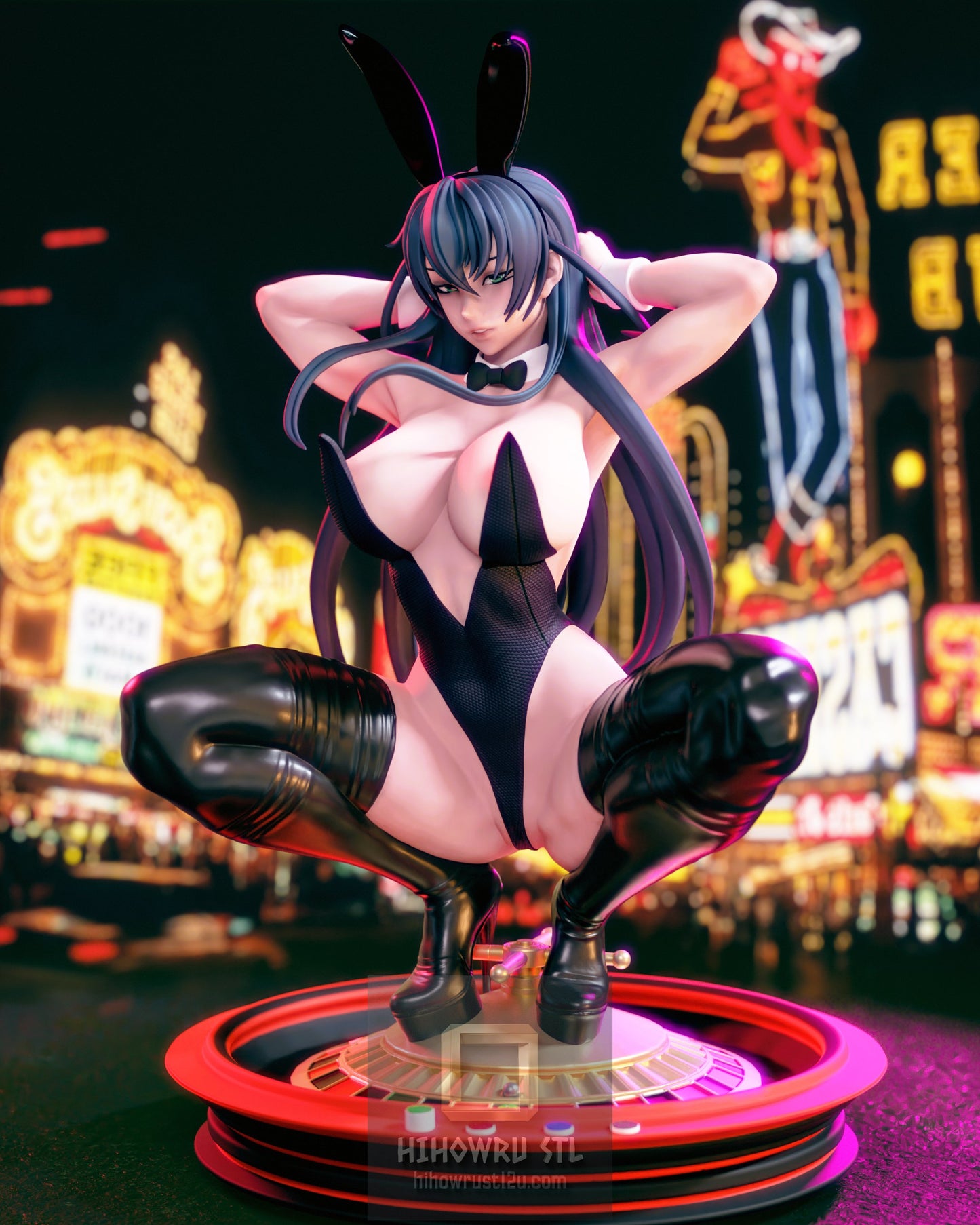 5059 Igawa Asagi NSFW - Taimanin - STL 3D Print Files