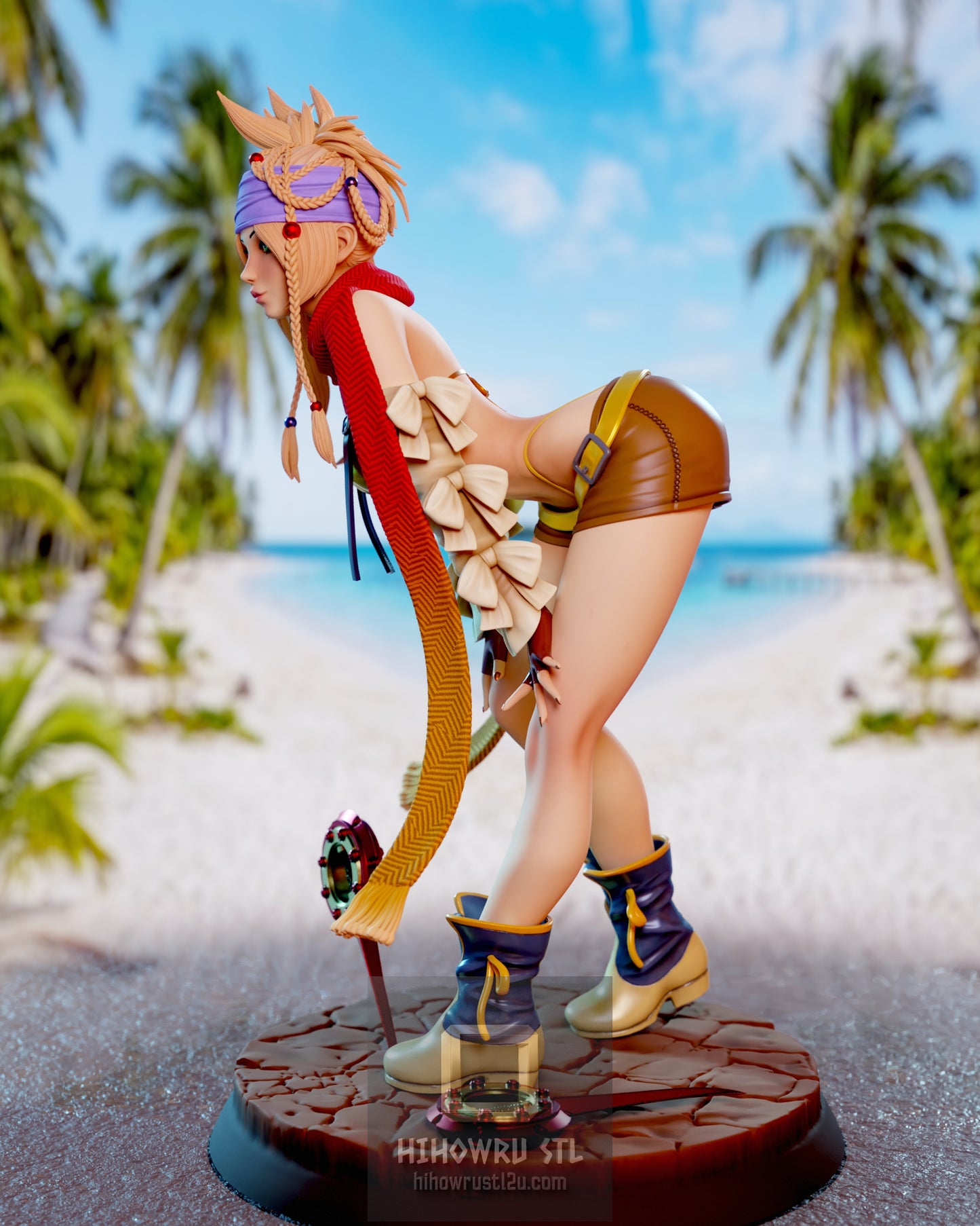 5246 Rikku NSFW - Final Fantasy X - STL 3D Print Files