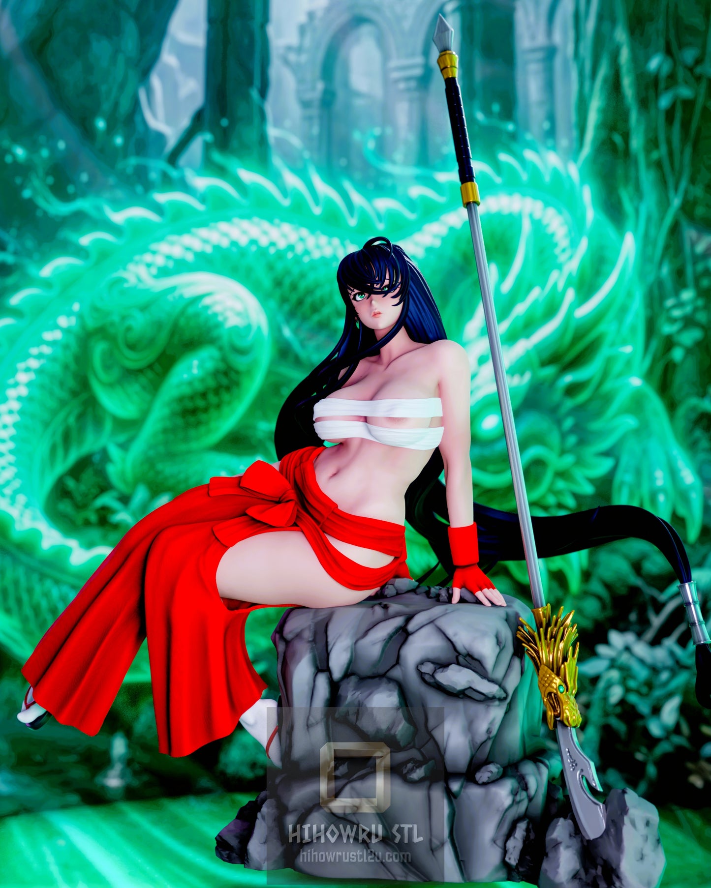 5479 Unchou Kan-u NSFW - Ikkitousen - STL 3D Print Files