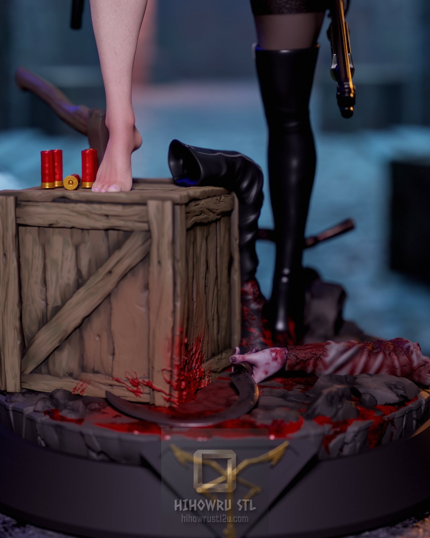 5050 Ada Wong NSFW - Resident Evil - STL 3D Print Files