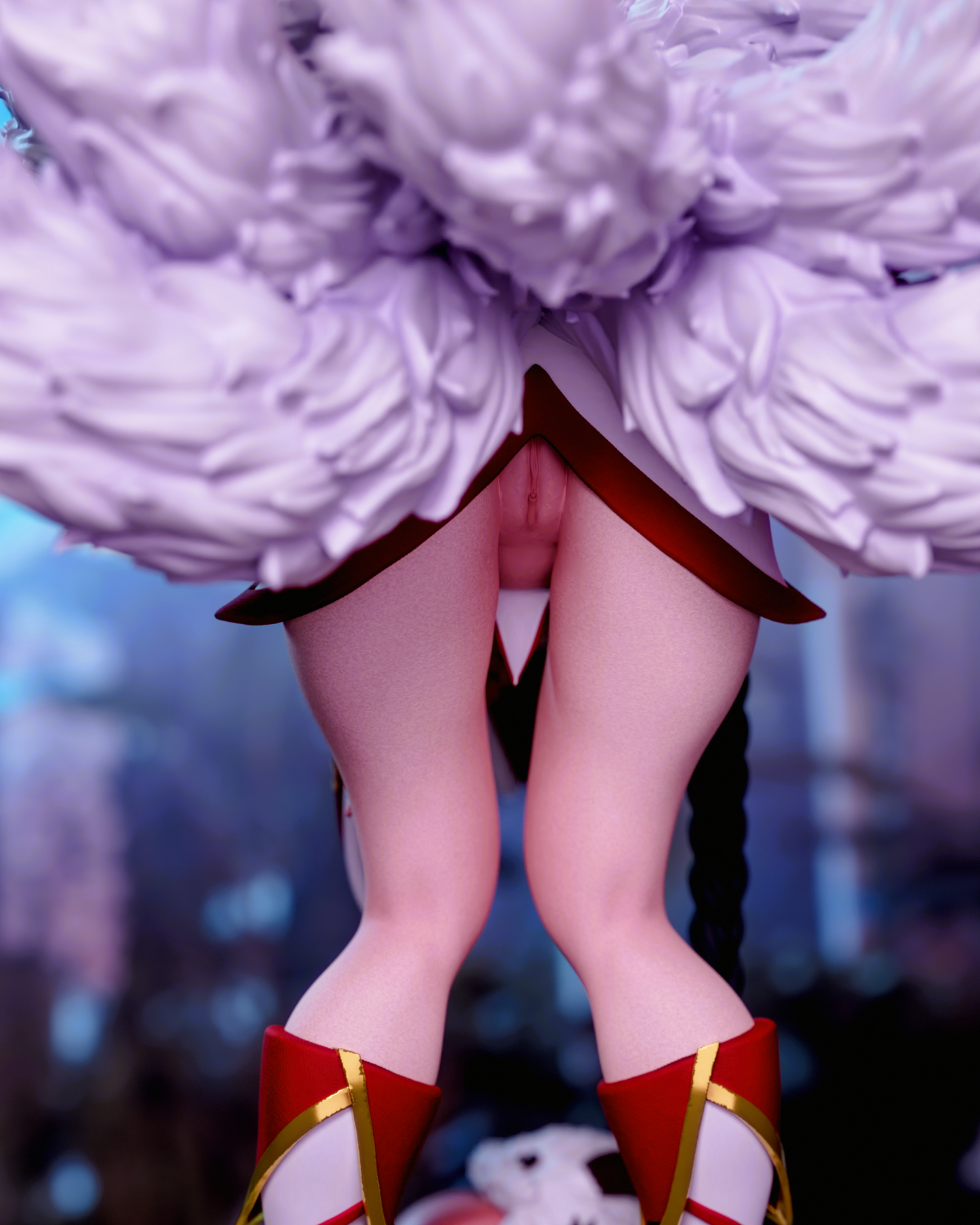 5051 Arcana Ahri NSFW - League of Legends - STL 3D Print Files