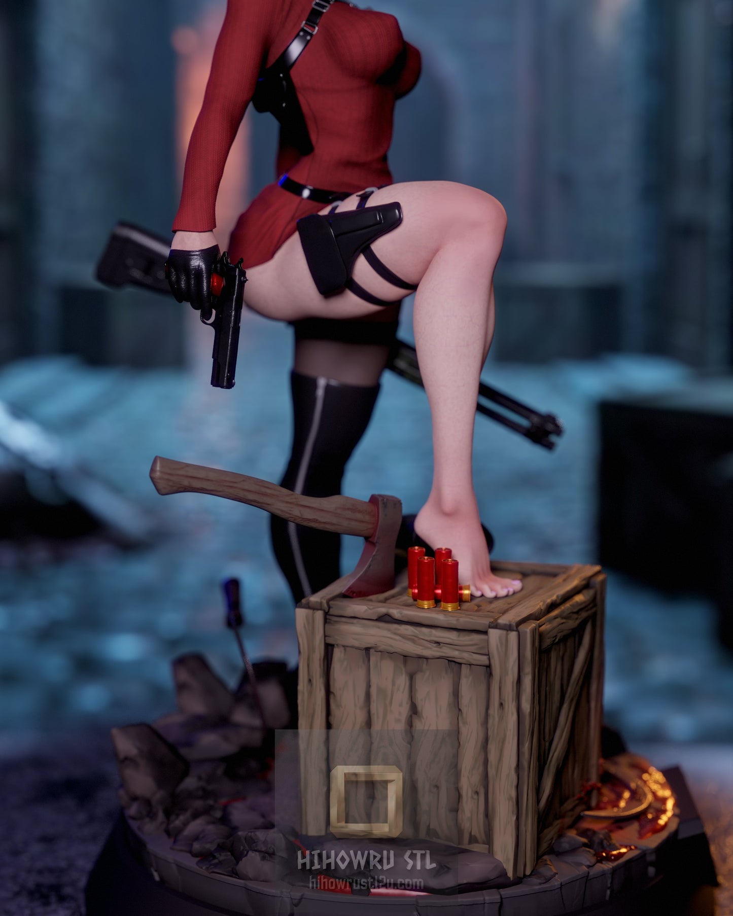 5050 Ada Wong NSFW - Resident Evil - STL 3D Print Files