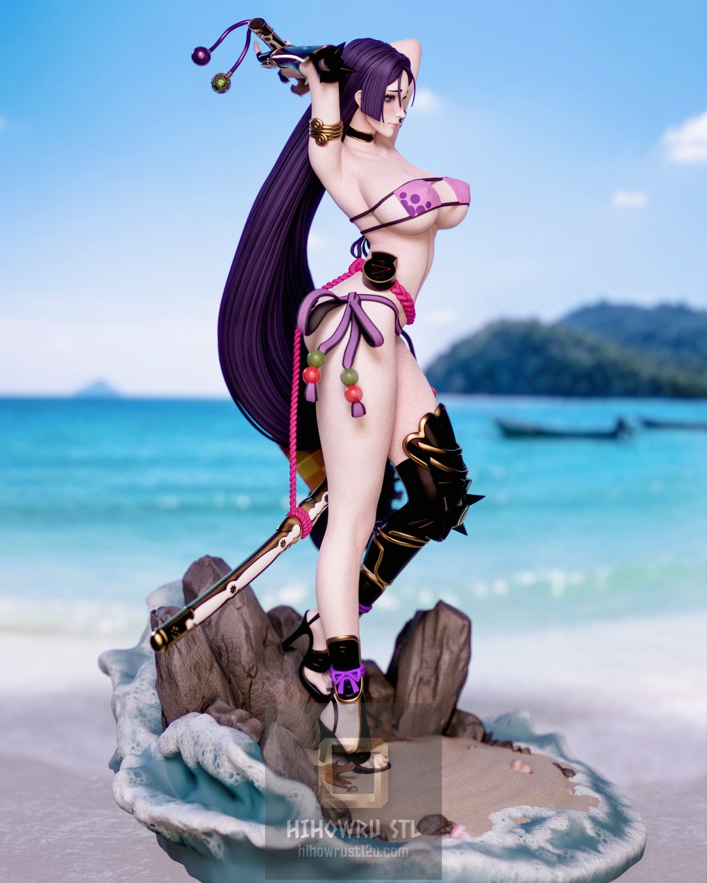 5082 Minamoto no Raikō NSFW - Fate/Grand Order - STL 3D Print Files