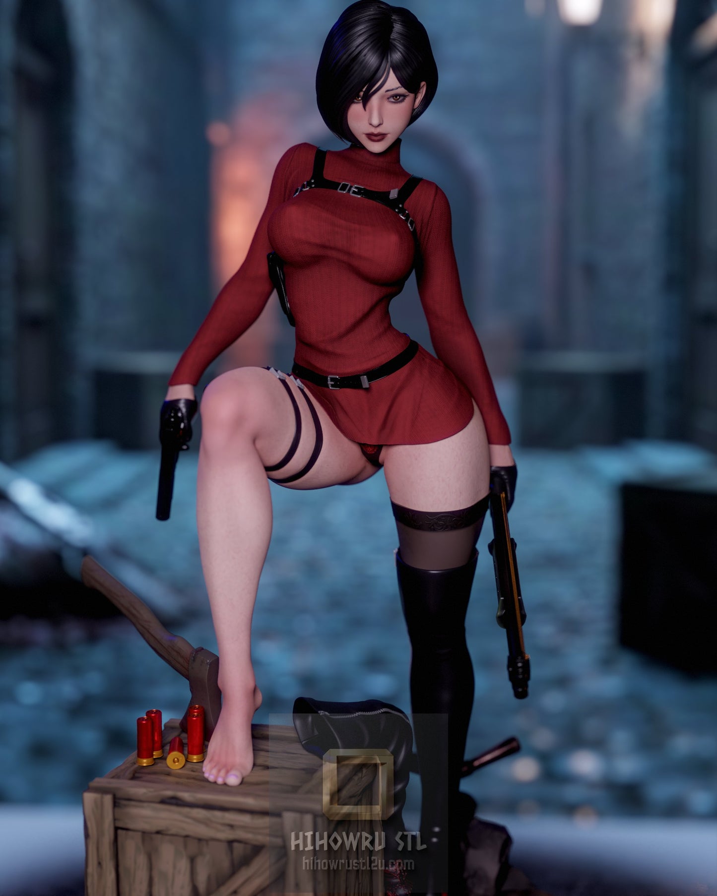 5050 Ada Wong NSFW - Resident Evil - STL 3D Print Files