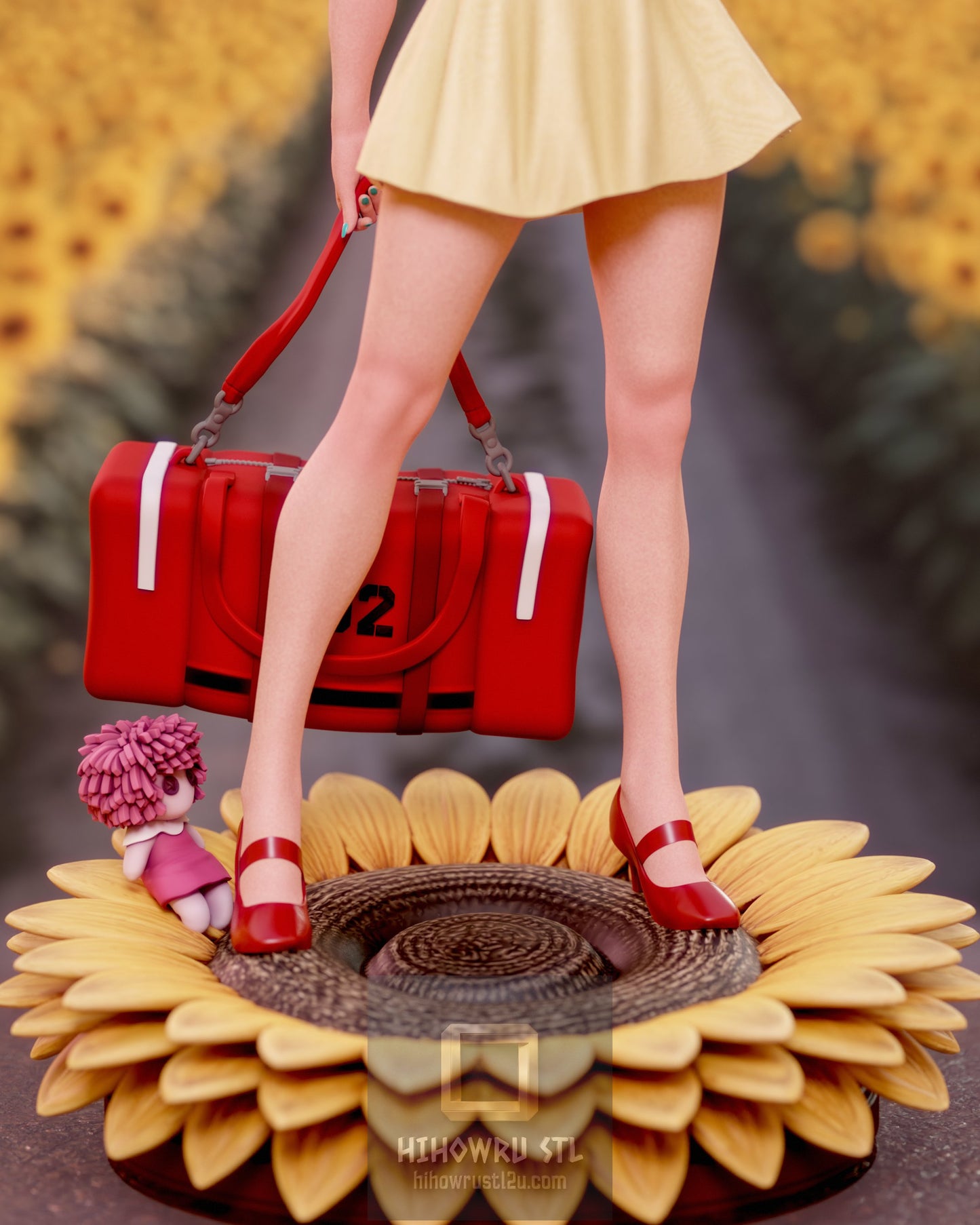 5061 Asuka Langley Soryu NSFW - Neon Genesis Evangelion - STL 3D Print Files