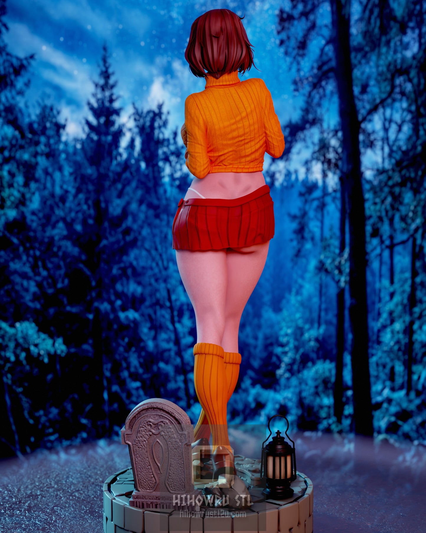 5244 Velma NSFW - Scooby Doo's - STL 3D Print Files