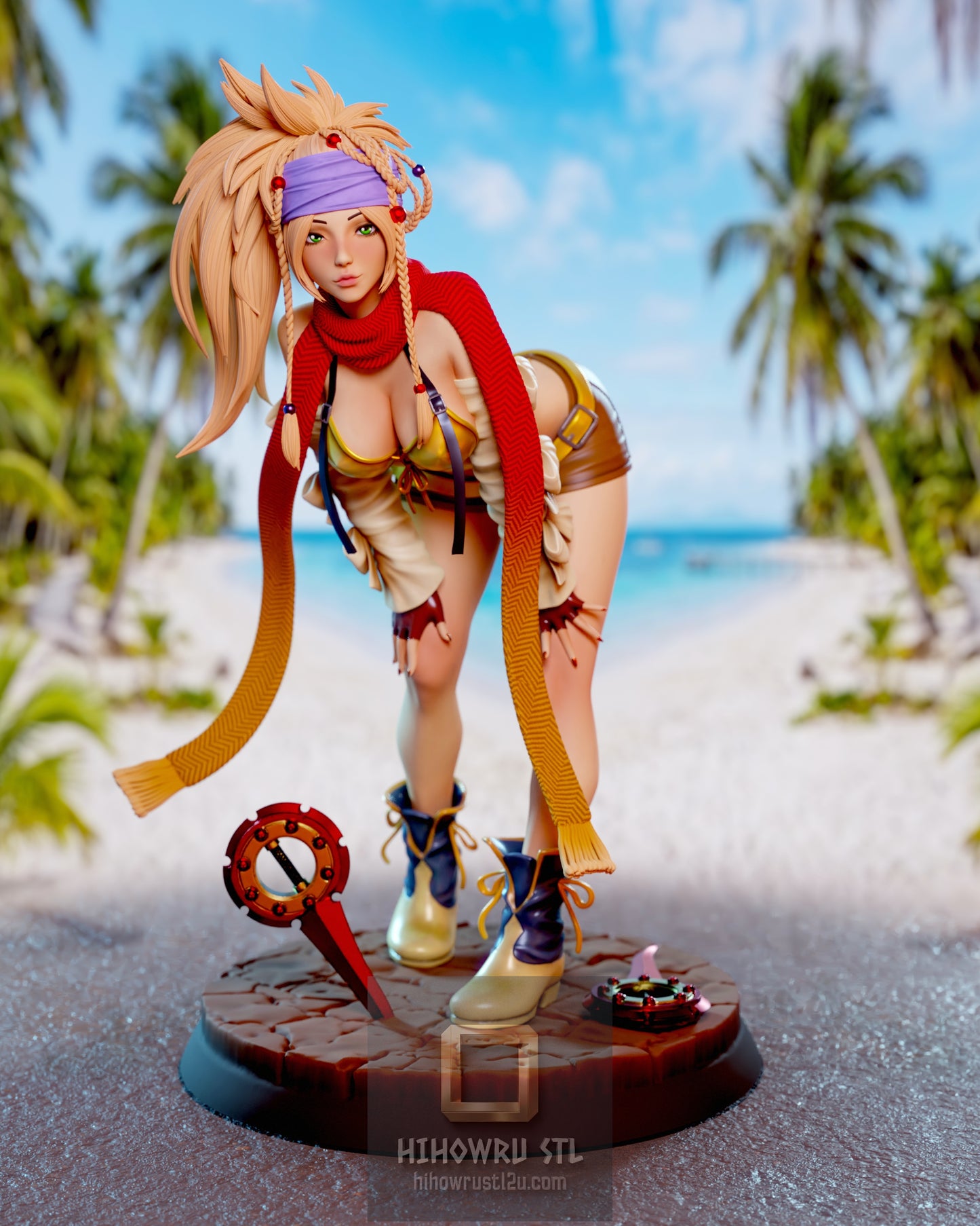 5246 Rikku NSFW - Final Fantasy X - STL 3D Print Files