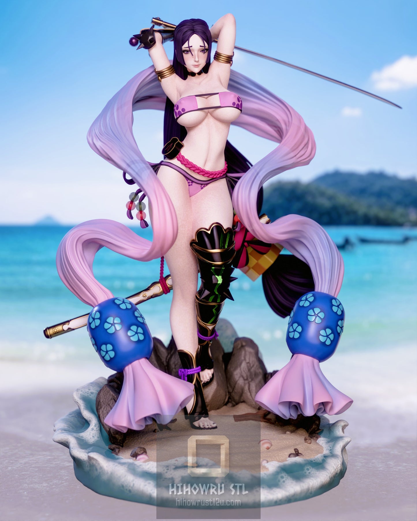 5082 Minamoto no Raikō NSFW - Fate/Grand Order - STL 3D Print Files