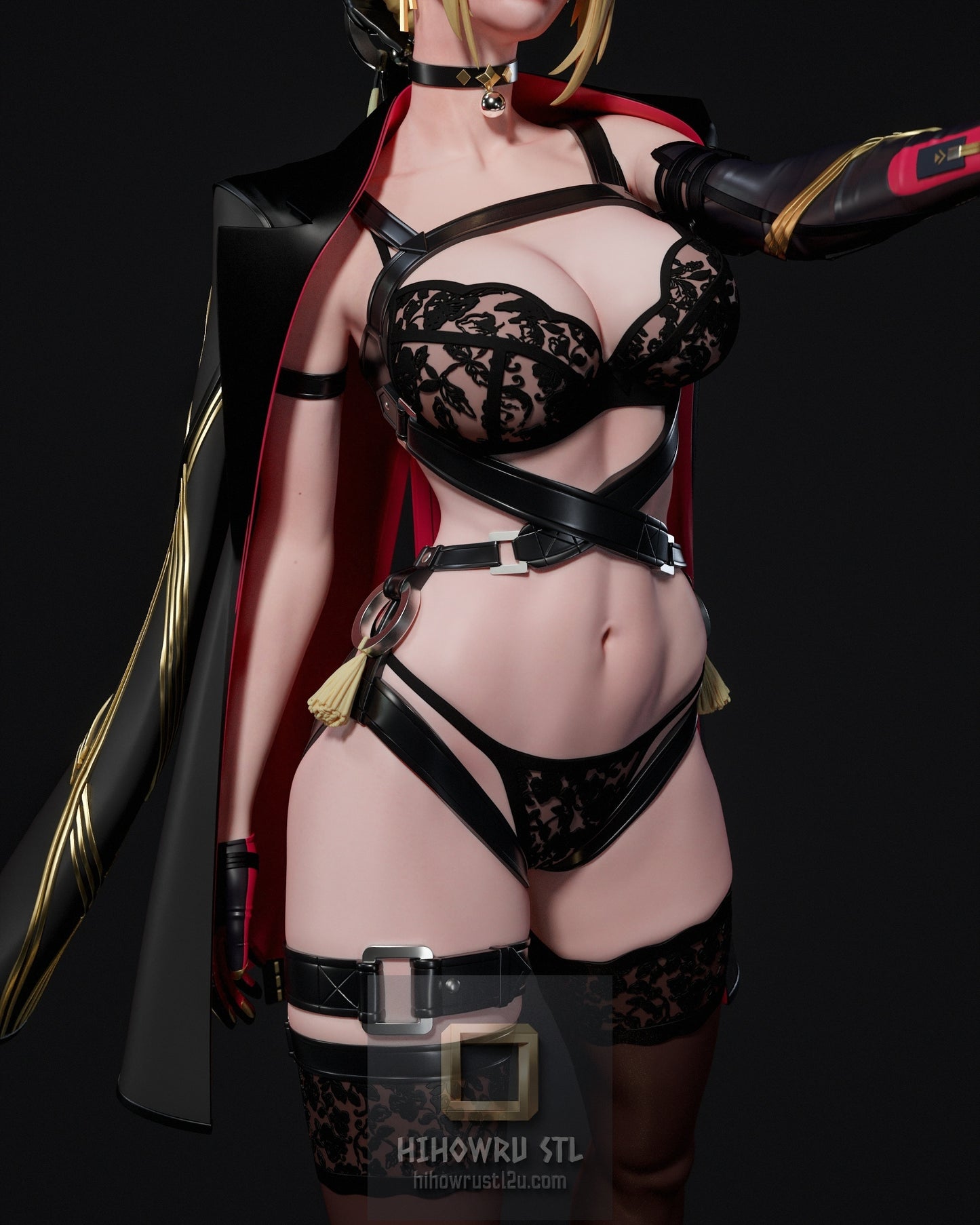 5204 Evelyn Chevalier NSFW - Zenless Zone Zero - STL 3D Print Files