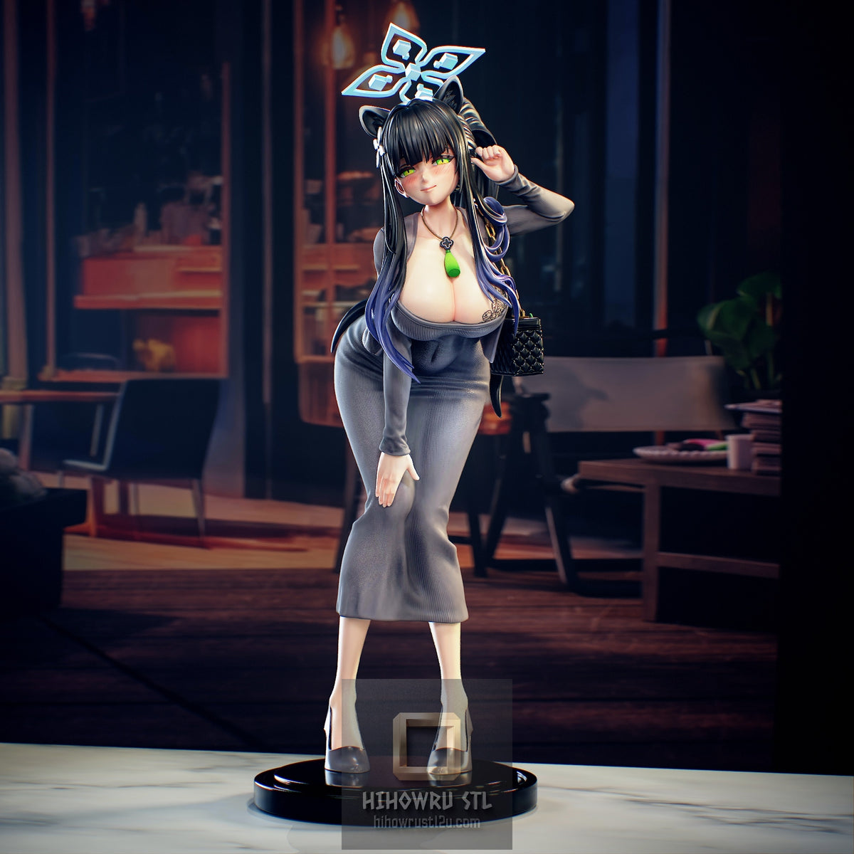 5596 Sunohara Shun - Blue Archive - STL 3D Print Files
