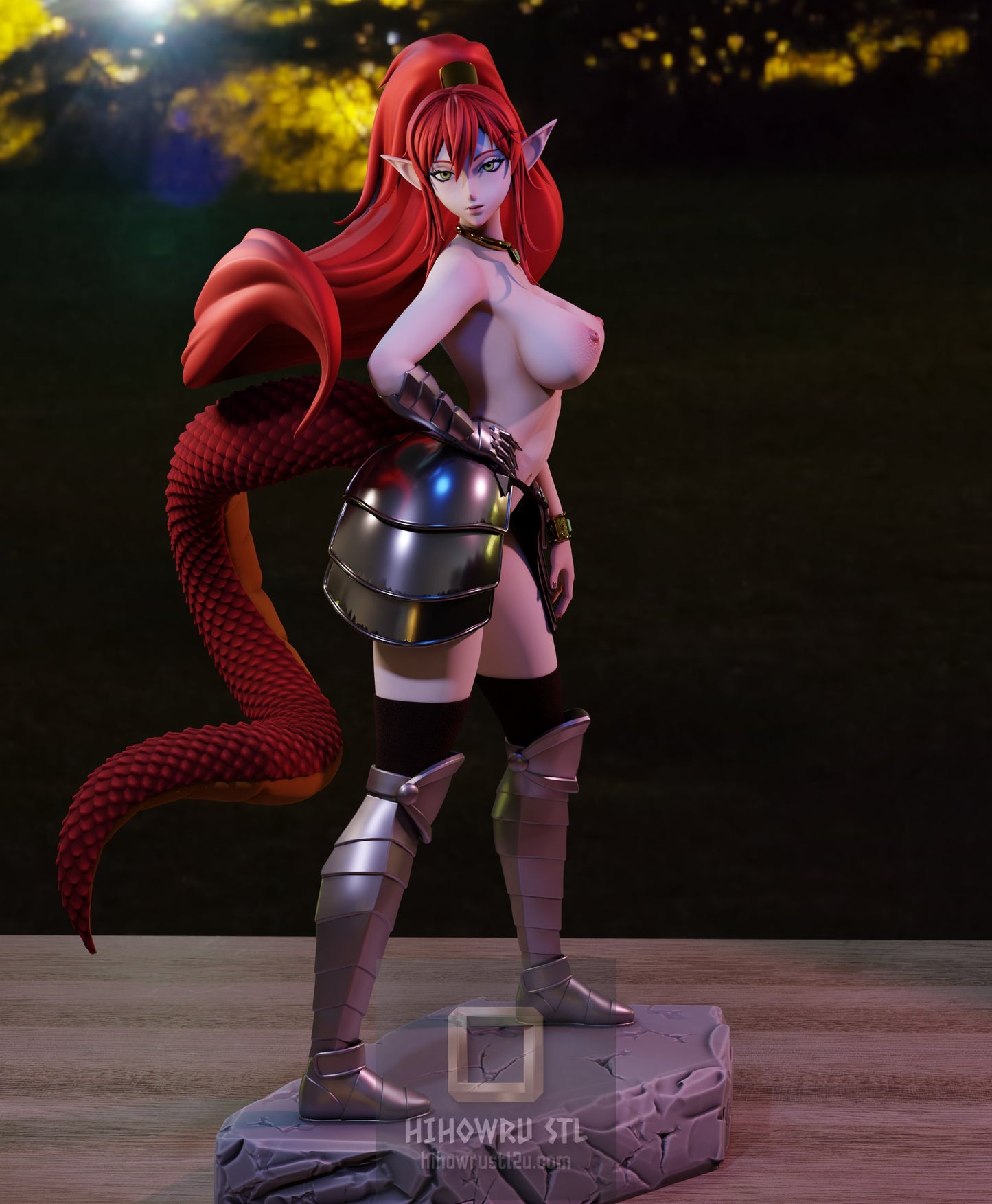 5052 Ulmandra NSFW - Headhunted to Another World - STL 3D Print Files