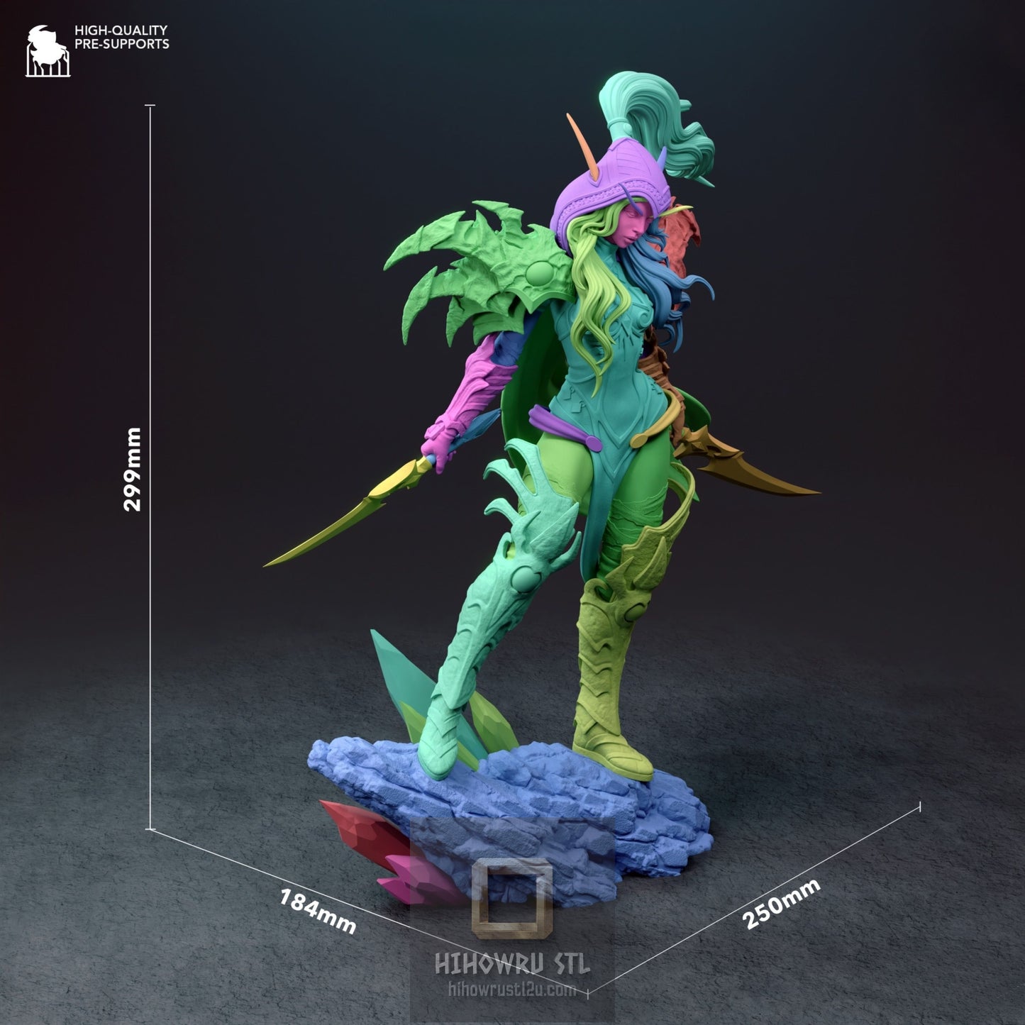 5259 Valeera Sanguinar - World of Warcraft - STL 3D Print Files