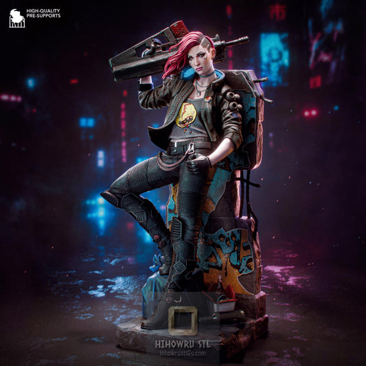 5551 Valerie - Cyberpunk 2077 - STL 3D Print Files
