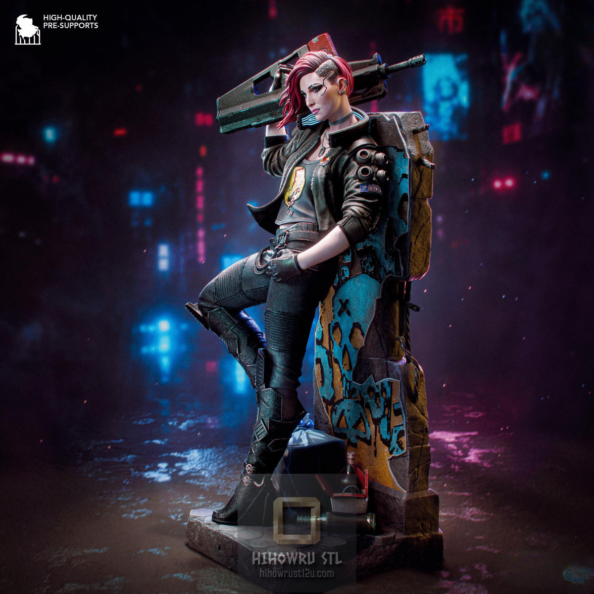 5551 Valerie - Cyberpunk 2077 - STL 3D Print Files