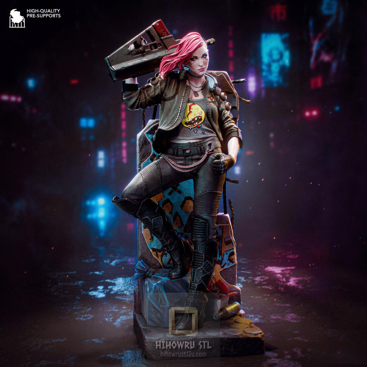 5551 Valerie - Cyberpunk 2077 - STL 3D Print Files