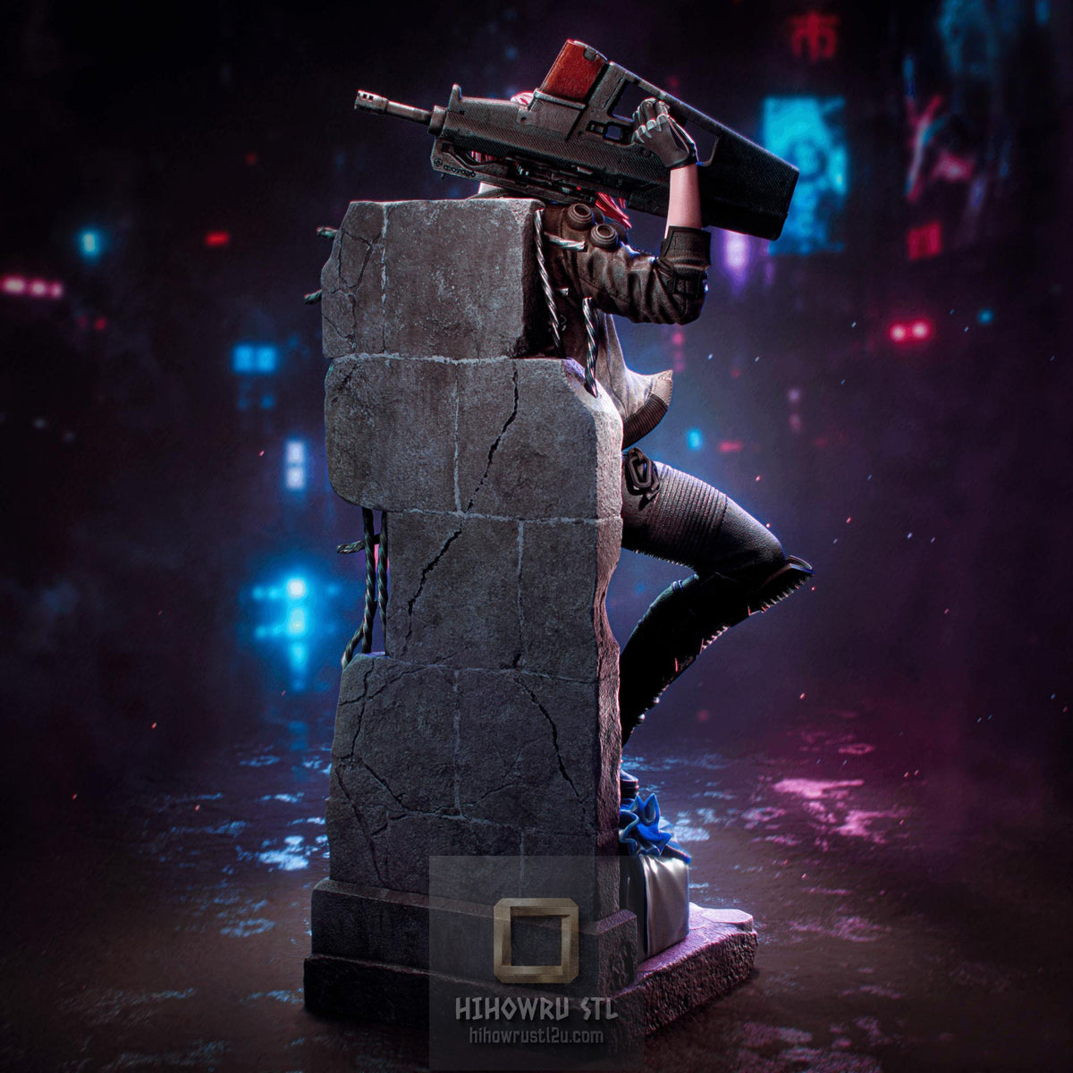 5551 Valerie - Cyberpunk 2077 - STL 3D Print Files